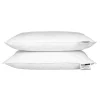 Lot de 2 oreillers en plumes et duvet d'oie, 50 x 75 cm ->Homescapes Outlet