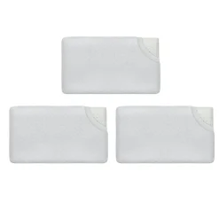 Inphysio Lot de 3 oreillers enfant respirant en tissu de bambou 50x30x5,5 -* Oreiller Mémoire De Forme