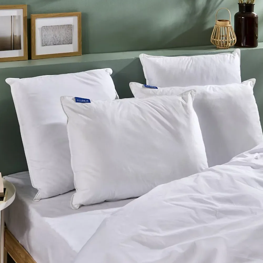 Bleu Calin Lot de 2 Oreillers Ferme 50x70cm* Oreiller Ferme
