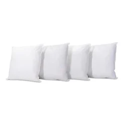 Lot de 4 oreillers Grand Palace 60x60 cm Fibres creuses polyester>Bellecour New