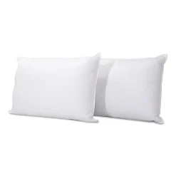 Bellecour Lot de 2 oreillers Grand Palace 45x70 cm Fibres creuses polyester* Oreiller Moelleux