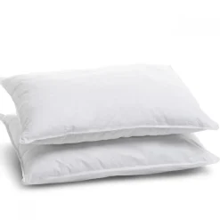 Lot de 2 Oreillers Mémoire de Forme Mixte ANTI-ACARIENS 50x70cm>Bleu Calin Clearance