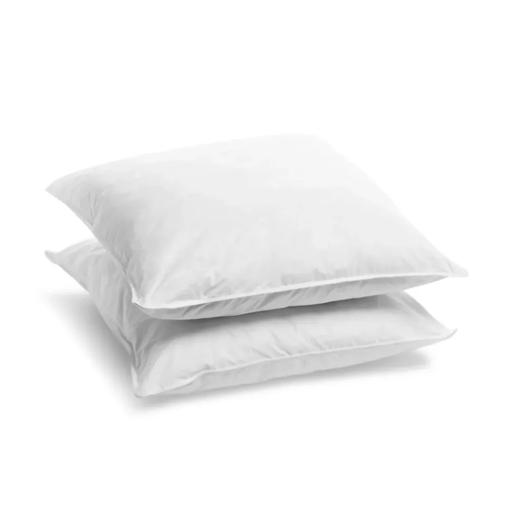 Bleu Calin Lot de 2 Oreillers Mémoire de Forme Mixte ANTI-ACARIENS 60x60cm* Oreiller Mémoire De Forme