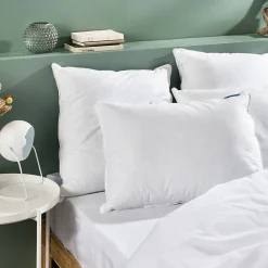 Lot de 2 Oreillers Mémoire de Forme Mixte 60x60cm>Bleu Calin Online