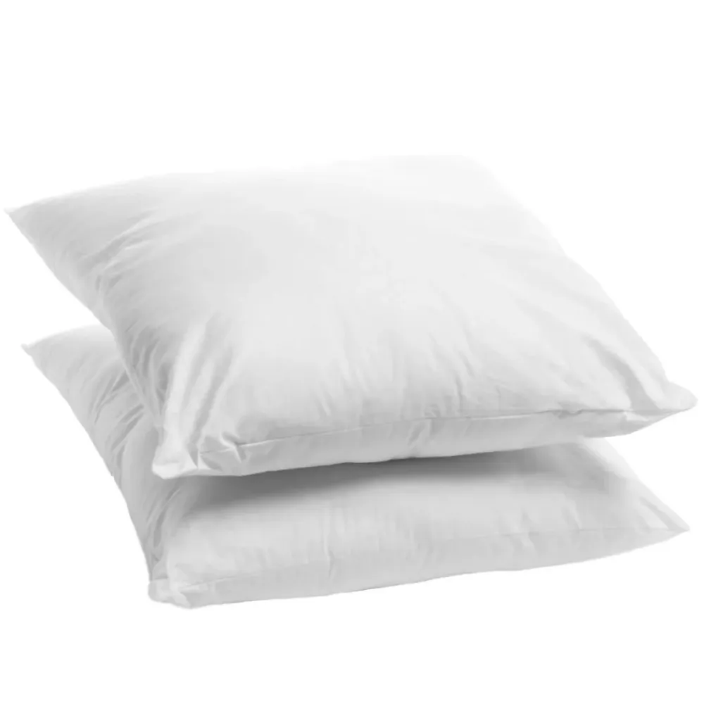 Bleu Calin Lot de 2 Oreillers Moelleux 60x60cm ANTI-ACARIENS* Oreiller Moelleux