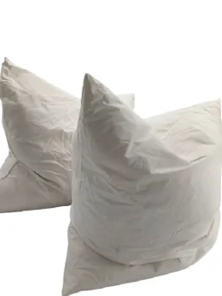 Mortreux Lot De 2 Oreillers Plumettes Percale De Coton - 60x60 - 476* Oreiller Moelleux