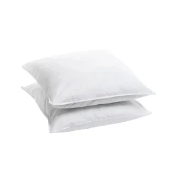Lot de 2 oreillers Souple 65x65cm SENSATION DUVET Gonflant>Bleu Calin Discount