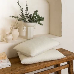 Olympe Literie Lot de 2 oreillers Sérénité 40x60 cm Mémoire de forme* Oreiller Mémoire De Forme