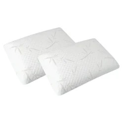 Olympe Literie Lot de 2 oreillers Sérénité 40x60 cm Mémoire de forme* Oreiller Mémoire De Forme