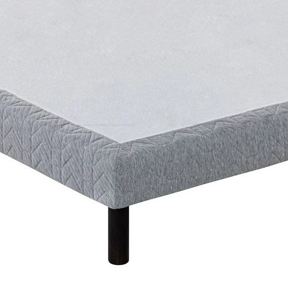 Juanio Lot de 4 pieds de lit à visser pour sommier tapissier couleur noir - Hauteur 40 cm x diamètre 5 cm, pas de vis de 10 mm* Pied De Lit