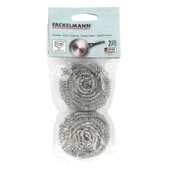 Lot de 2 éponges inox Fackelmann Tecno* Eponge