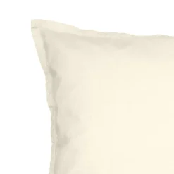 Sensei Maison Lot de 2 taies d'oreiller en coton Ecru 65x65 cm STUDIO* Taie D'Oreiller