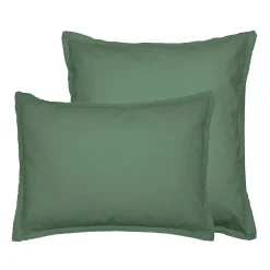 Lot de 2 taies d'oreiller en coton Lichen 50x70 cm STUDIO><noscript><img width=