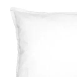Sensei Maison Lot de 2 taies d'oreiller en coton Blanc 50x70 cm STUDIO* Taie D'Oreiller
