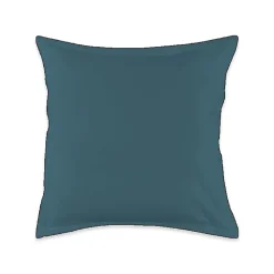 Future Home Lot de 2 taies d'oreiller unies en coton finition bourdon 65x65cm* Taie D'Oreiller
