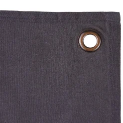 Atmosphera Créateur D'Intérieur Lot de 2 torchons imprimés - coton - gris foncé - 45x70 cm - Atmosphera* Boutis, Couvre-Lit, Édredon