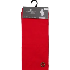 Lot de 2 torchons imprimés - coton - rouge - 45x70 cm - Atmosphera>Atmosphera Créateur D'Intérieur