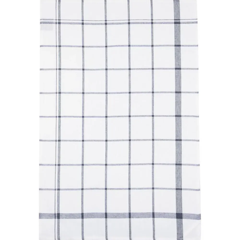 Atmosphera Créateur D'Intérieur Lot de 2 torchons imprimés - coton - bleu - 45x70 cm - Atmosphera* Boutis, Couvre-Lit, Édredon