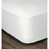 Lovely Home Drap Housse 100% coton 160x200x30 cm blanc* Drap Plat