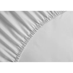 Lovely Home Drap Housse 100% coton 160x200x30 cm blanc* Drap Plat