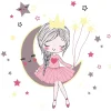 Kobi LUK lit enfant avec tiroir et barreau 160x80 princesse endormie* Lit Avec Rangement
