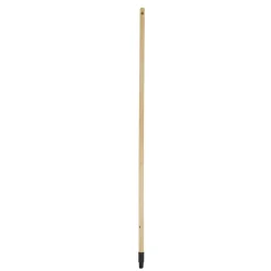 GoodHome Manche à balai en bois L.117 cm* Balai Et Tête De Balai