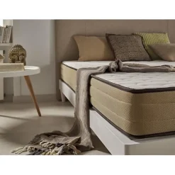 Eccox Matelas - - Luxury Bamboo Confort - 140x190 cm - Hauteur 21 cm - Anti-bactérien* Matelas