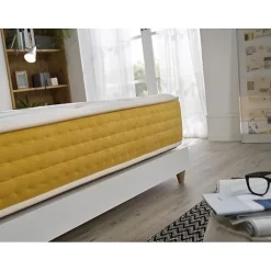 Eccox Matelas - - Luxury Elite GOLD - 100x200 cm - Hauteur 21 cm - Fermeté moyenne-élevée* Matelas