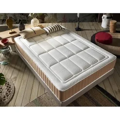 Eccox Matelas - - Visco Serenity - 140x190 cm - Épaisseur 22 cm - Mousse à mémoire de forme* Matelas