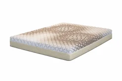 Matelas - Face ete + Face Hiver Memoire de forme 55 Kg/m3 Tissu Soja Naturel 24 cm luxury brown - Soutien Ferme - Dehoussable Hou>King Of Dreams Online