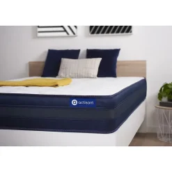 Actisom Matelas Latex et mémoire de forme - Confort : Très ferme* Matelas