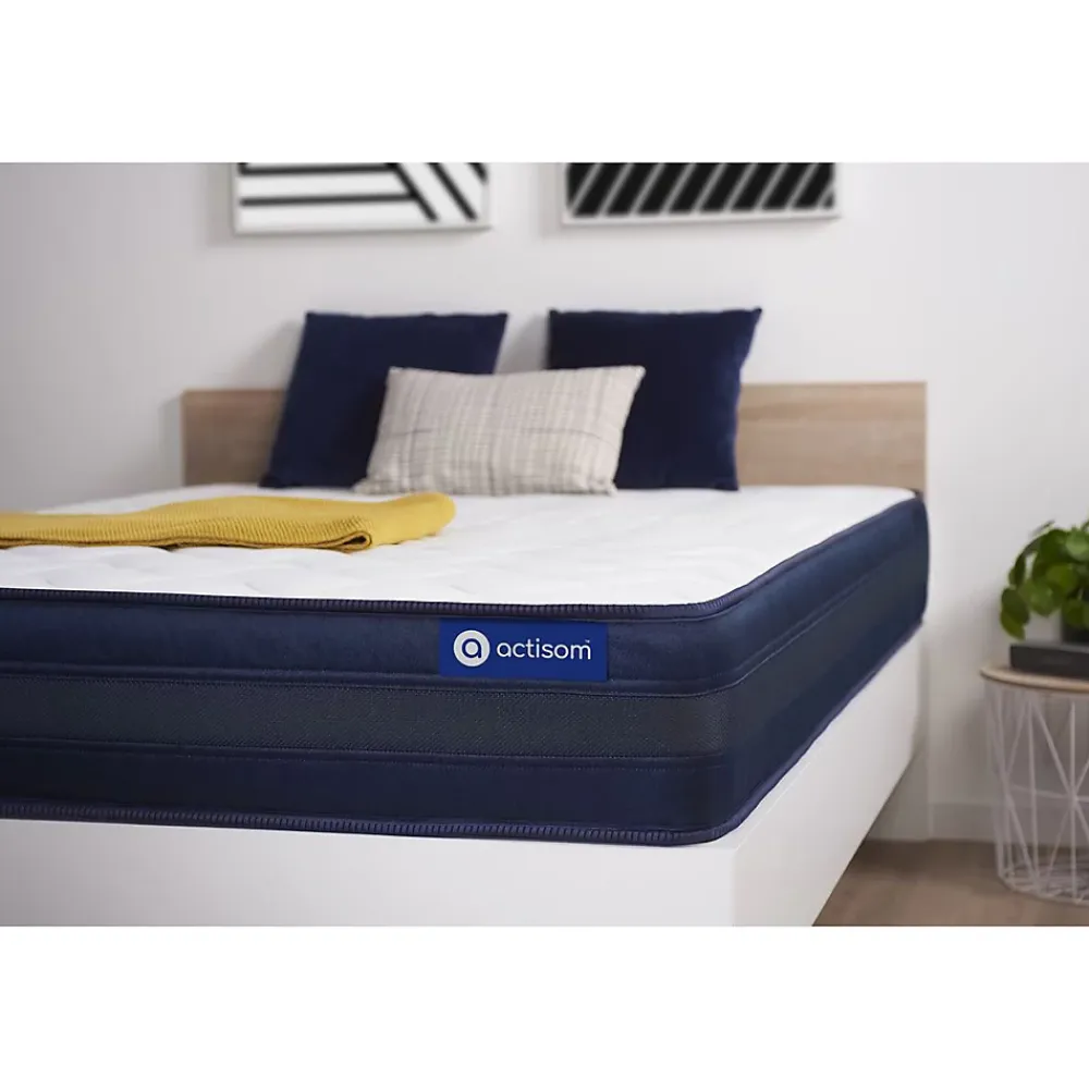 Actisom Matelas Latex et mémoire de forme - Confort : Très ferme* Matelas