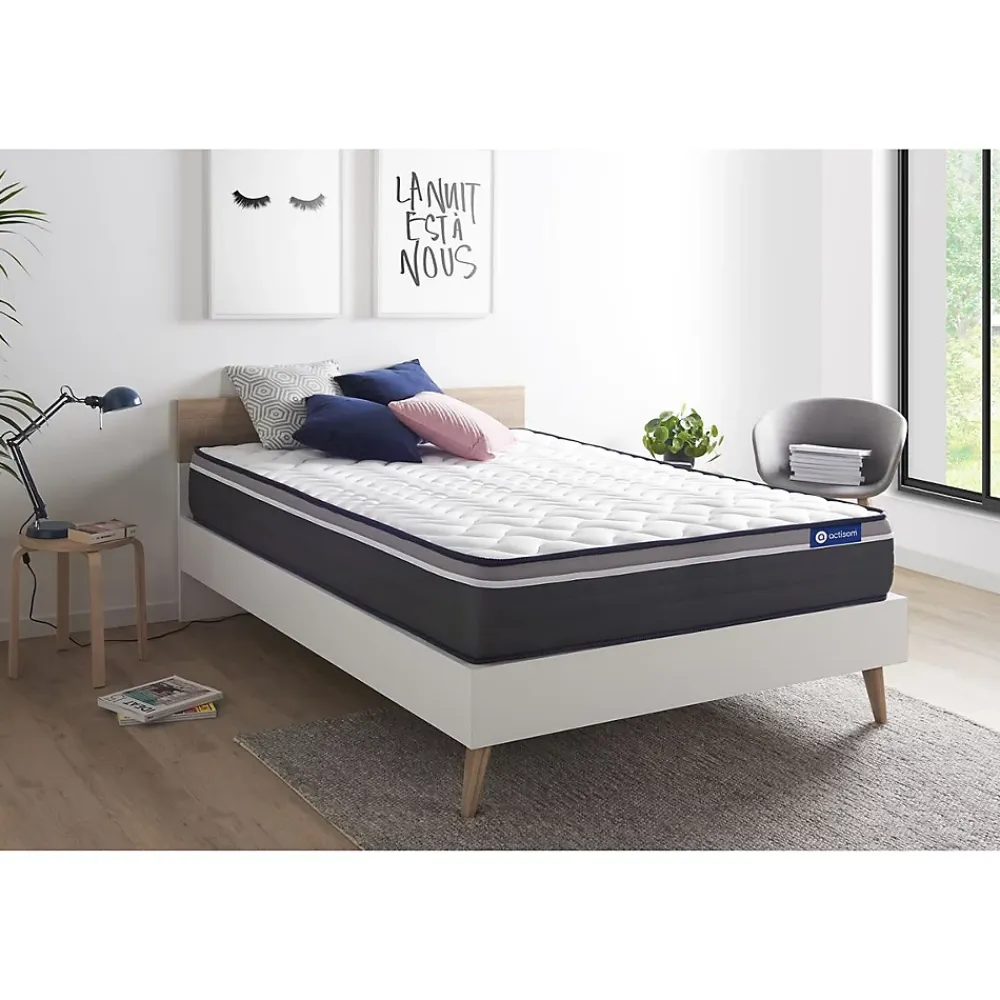 Actisom Matelas Latex et mémoire de forme - Confort : Très ferme* Matelas