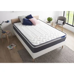 Actisom Matelas Latex et mémoire de forme - Confort : Très ferme* Matelas