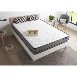 Matelas Latex et mémoire de forme - Confort : Très ferme><noscript><img width=