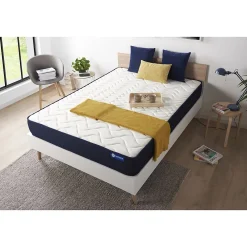 Actisom Matelas Latex et mémoire de forme - Confort : Equilibré* Matelas