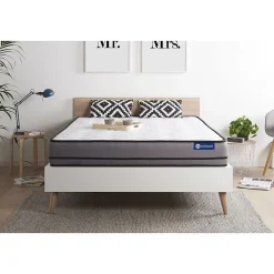 Actisom Matelas Latex et mémoire de forme - Confort : Très ferme* Matelas