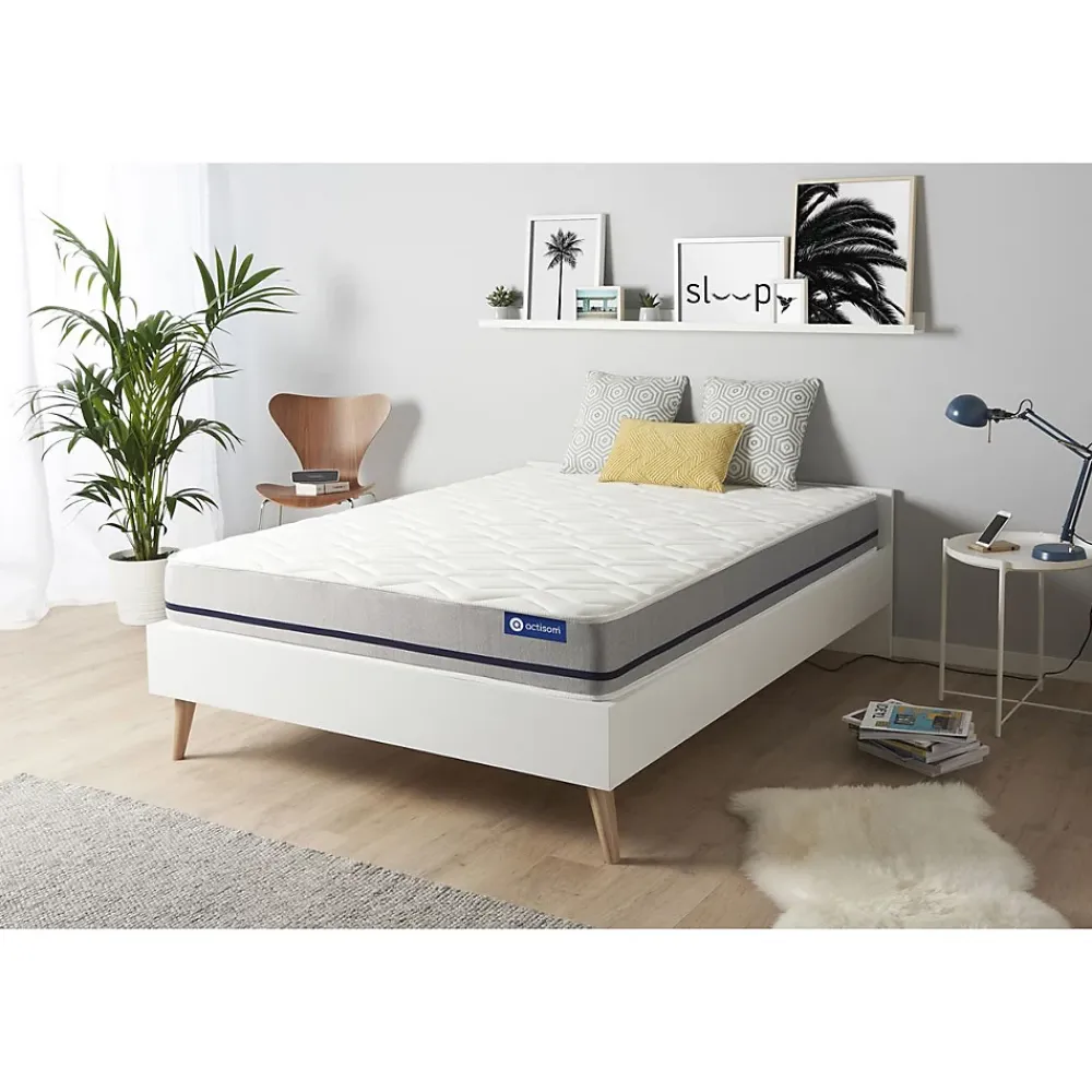 Actisom Matelas Mémoire de forme - Confort : Mi-ferme* Matelas