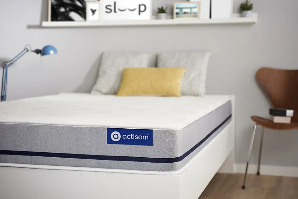 Actisom Matelas Mémoire de forme - Confort : Mi-ferme* Matelas