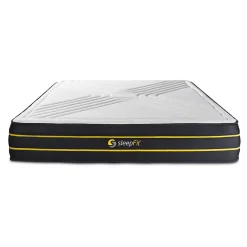 Sleepfit Matelas Mémoire de forme et micro ressorts ensachés - Confort : Equilibré* Matelas