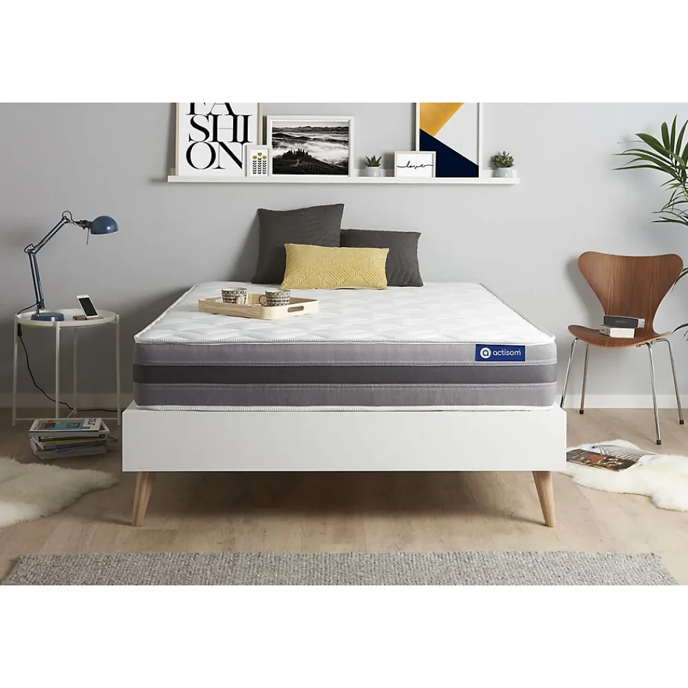 Actisom Matelas Mémoire de forme - Confort : Mi-ferme* Matelas