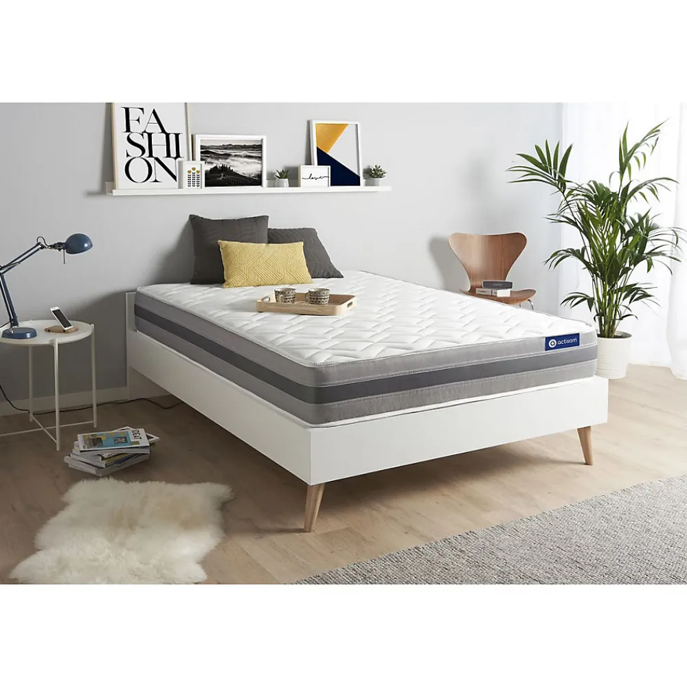 Matelas Mémoire de forme - Confort : Mi-ferme>Actisom New