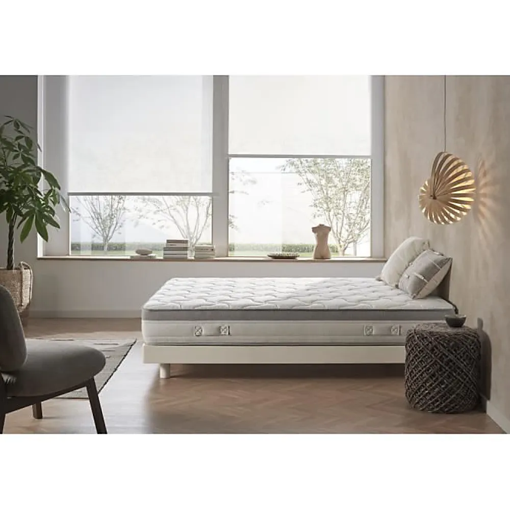 Matelas - PARADISE - POCKETED SPRING - 80x180 cm - Mousse à mémoire de forme - Anti-acarien - Ferme>Eccox Online