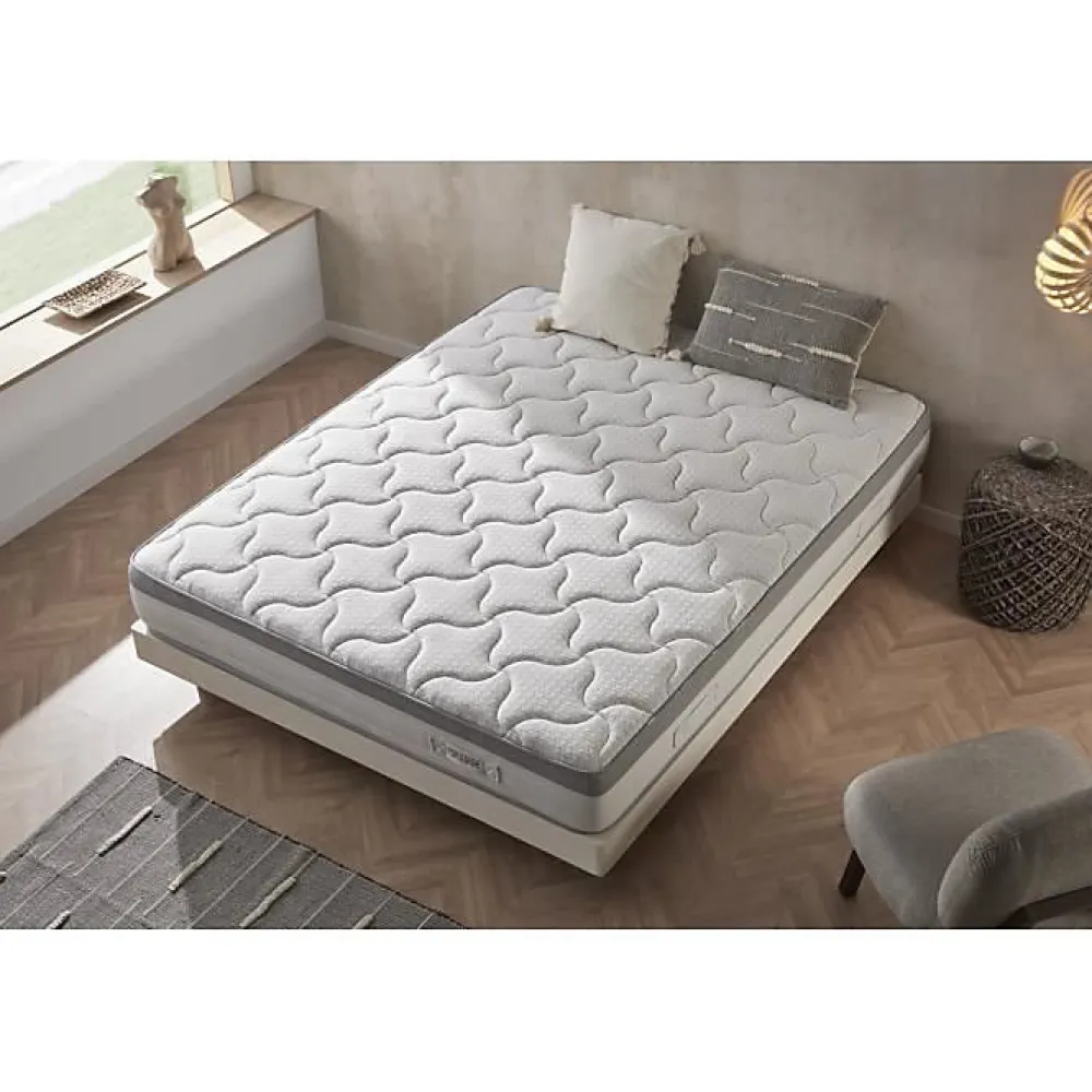 Matelas - PARADISE - POCKETED SPRING - 80x180 cm - Mousse à mémoire de forme - Anti-acarien - Ferme>Eccox Online
