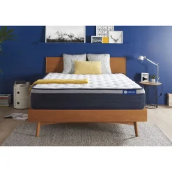 Matelas Ressorts ensachés et mémoire de forme - Confort : Ferme><noscript><img width=
