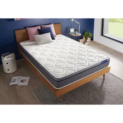 Matelas Ressorts ensachés et mémoire de forme - Confort : Equilibré><noscript><img width=