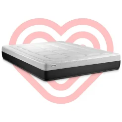 Matelas Ressorts ensachés et mémoire de forme - Confort : Ferme><noscript><img width=