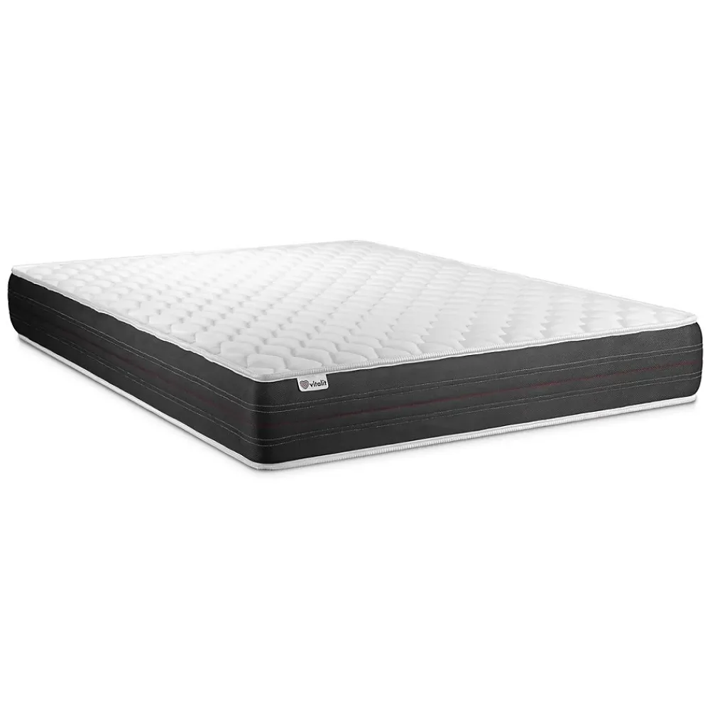 Vitalit Matelas Ressorts ensachés - Confort : Ferme* Matelas