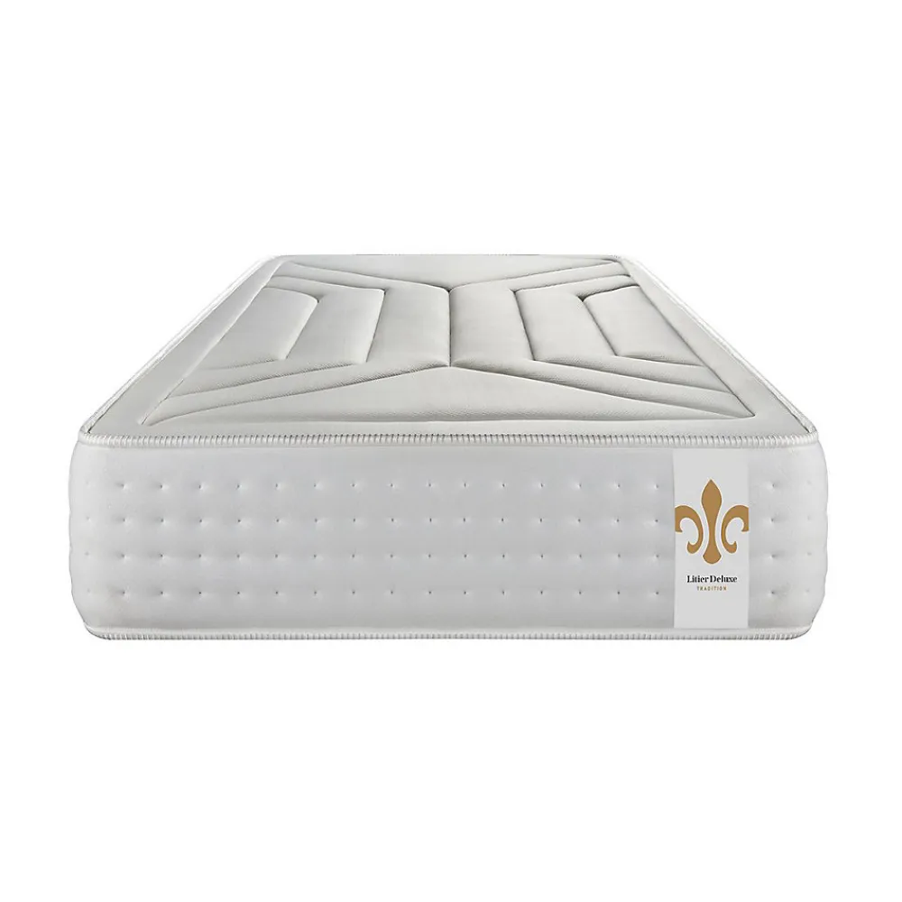 Matelas Ressorts ensachés et mémoire de forme - Confort : Ferme>Litier Deluxe Hot