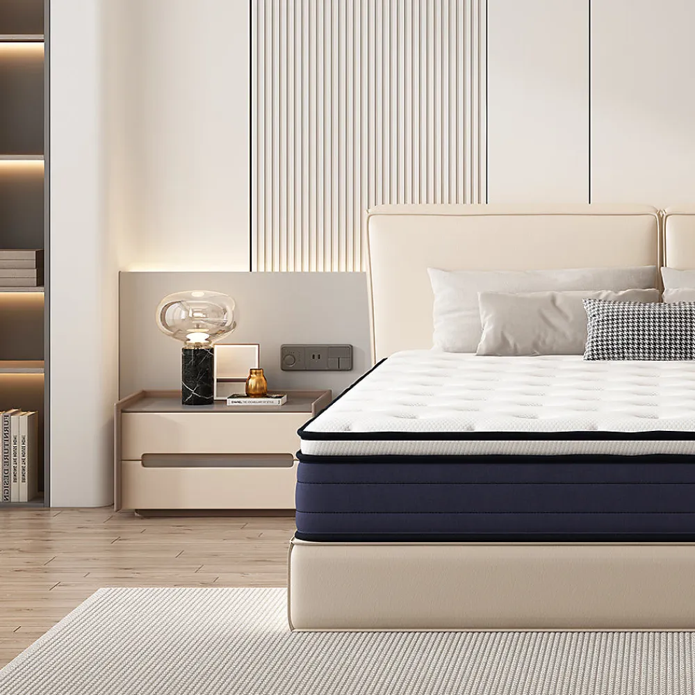 Matelas à Ressorts ensachés 140x190cm, 25 cm d'épaisseur>Teeno Best